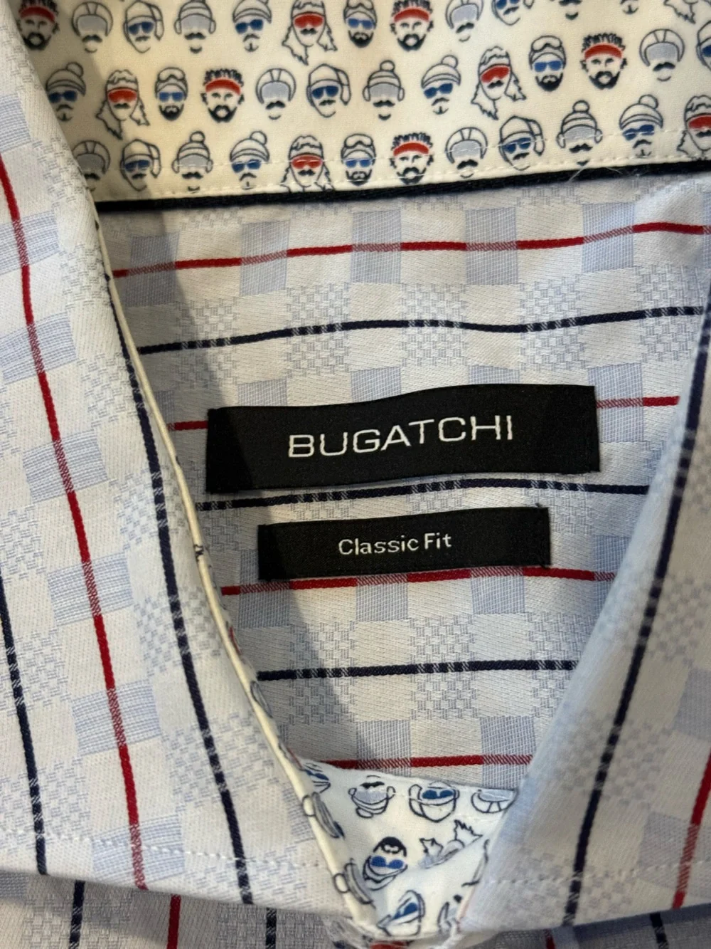 Bugatchi red comfortable
